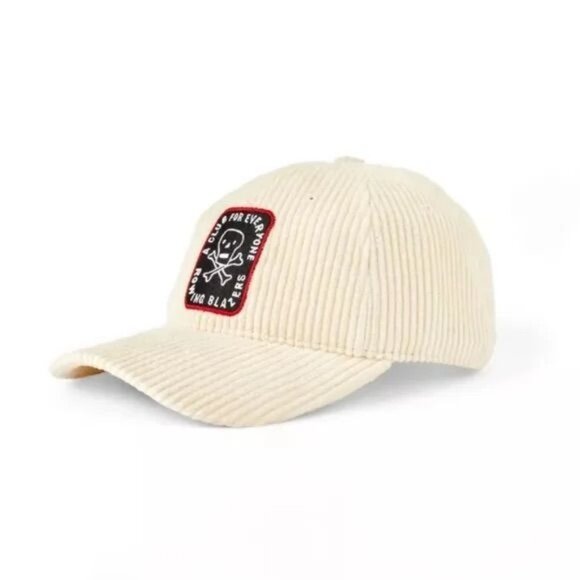 NEW Cream Corduroy Logo Baseball Hat Adjustable Rowing Blazers x Target